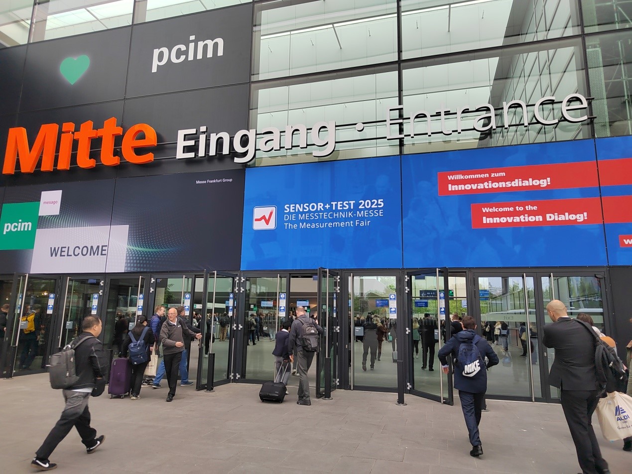 維博電子亮相2025年德國紐倫堡 傳感器及測(cè)試測(cè)量展覽會(huì)（SENSOR+TEST）